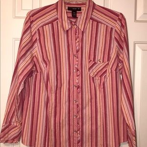 Venezia Stretchy Pink & Orange Top 18/20